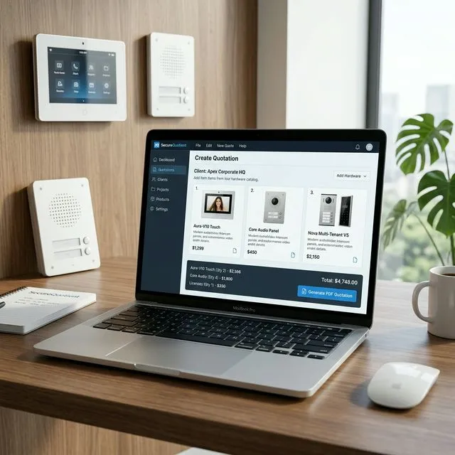 Diafon Sistemleri Teklif Hazırlama Otomasyonu